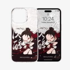 SKULLPANDA The Ink Plum Blossom Series-Phone Case -Strangecat Toys Store 20231123 135032 607231 1200x1200