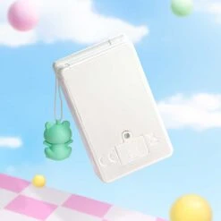 Sweet Bean Pearl White Flip Phone Figure -Strangecat Toys Store 20231221 103052 815823 1200x1200