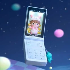 Sweet Bean Pearl White Flip Phone Figure -Strangecat Toys Store 20231221 103053 740368 1200x1200