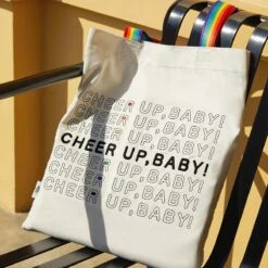 CRYBABY CHEER UP, BABY! SERIES-Canvas Bag -Strangecat Toys Store 20240430 115238 592901 1200x1200