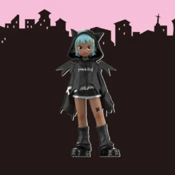 Peach Riot Witchy Punk Figures -Strangecat Toys Store 20241021 163040 253367 4 1200x1200