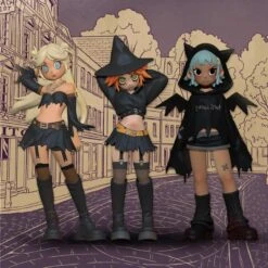 Peach Riot Witchy Punk Figures -Strangecat Toys Store 20241021 163040 979439 9 1200x1200