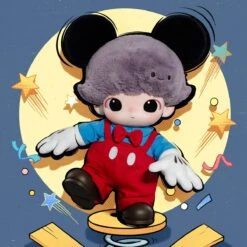 DIMOO WORLD × DISNEY Series-Mickey Vinyl Plush Bag -Strangecat Toys Store 20250318 162938 017736 2 1200x1200