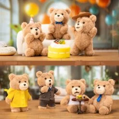 Ted2 Teddy Bear Action Plush Pendant -Strangecat Toys Store 20250326 105237 630985 7 1200x1200