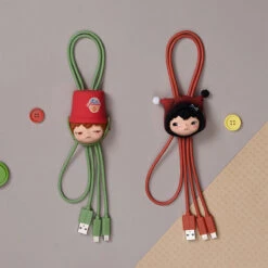 Hirono Echo Series-2 In 1 Cable Blind Box -Strangecat Toys Store 20250408 181345 308138 4 1200x1200