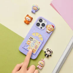 POP BEAN Pajama Party Sliding Hole Phone Case -Strangecat Toys Store 20250416 114404 980748 2 1200x1200
