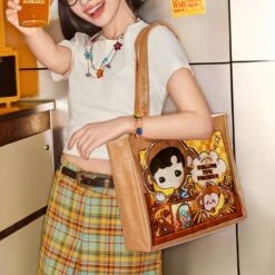 HACIPUPU Rolling Time Machine Series-Tote Bag -Strangecat Toys Store 20250527 172602 000037 3 1200x1200